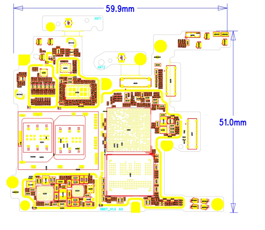 Infinix Zero X Pro (X6811) Schematics & Layout Updated – PCB Layout, Motherboard Diagram and Circuit Data