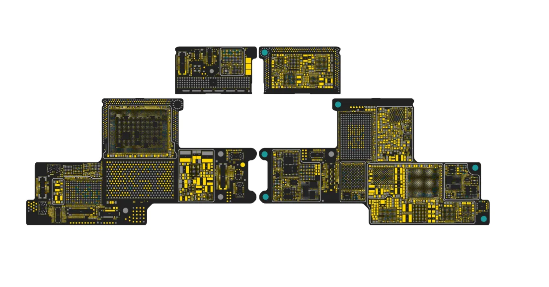 iPhone 17 Air Schematics & Bitmap Boardview – Complete Motherboard PCB Repair Diagram
