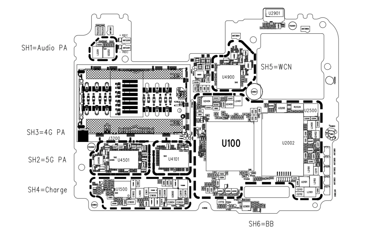 Lava Play Ultra (LXX521) Schematics & Layout Updated – PCB Layout, Motherboard Diagram and Circuit Data
