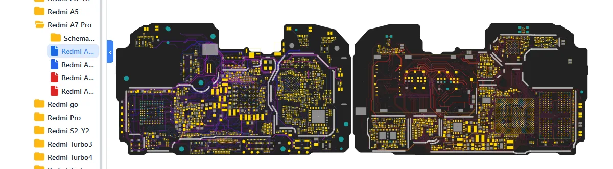Redmi A7 Pro Schematics & Bitmap Boardview Added – Complete Motherboard Repair Guide