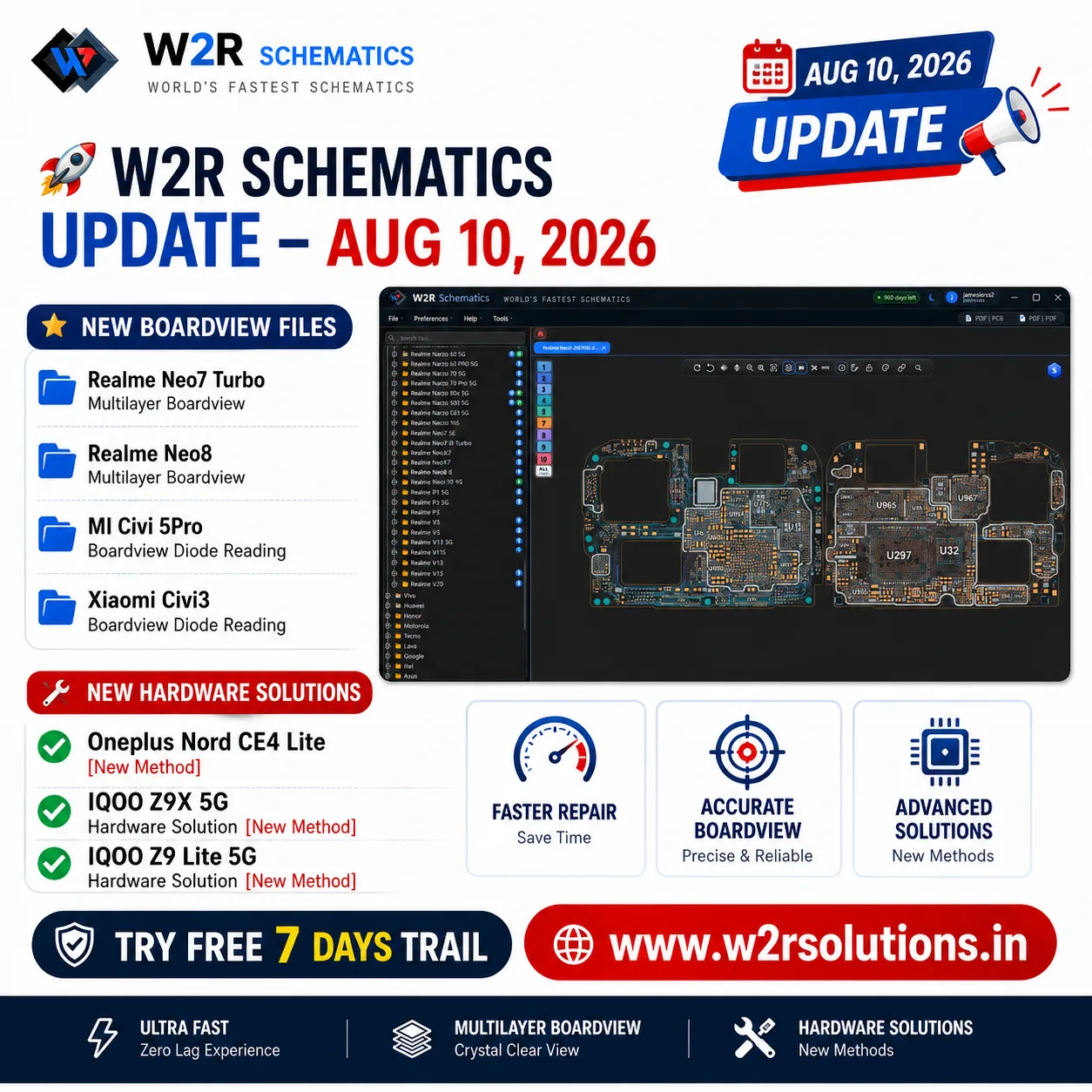 🚀 W2R Schematics Update – Aug 10, 2026
