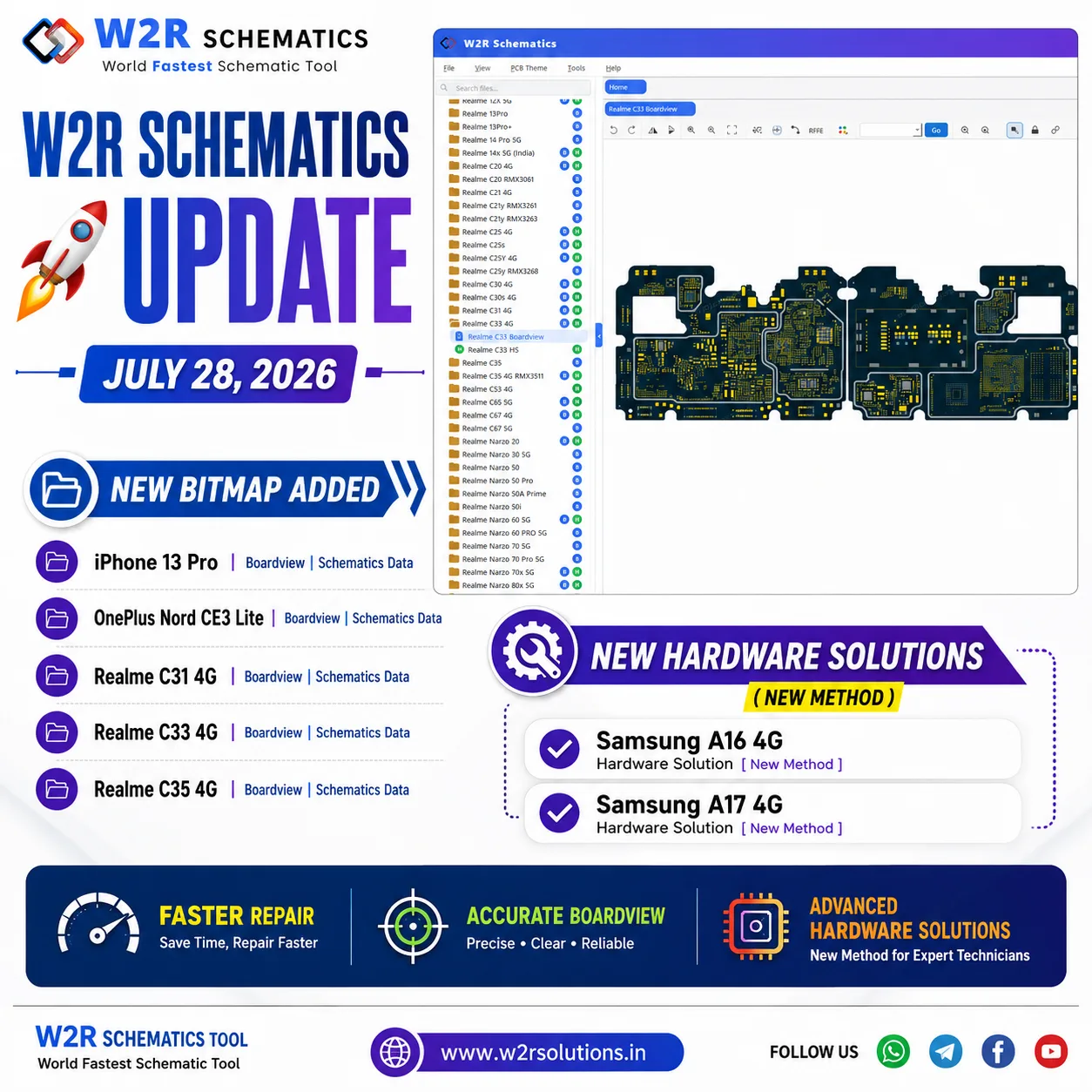 🚀 W2R Schematics Update – July 28, 2026