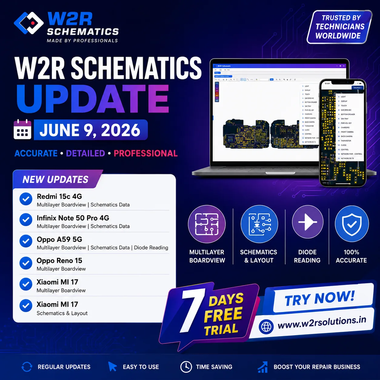 🚀 W2R Schematics Update – June 9, 2026